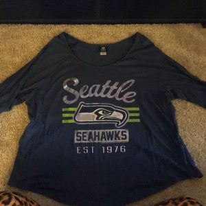 NFL Seattle Seahawks 3/4 sleeved shirt